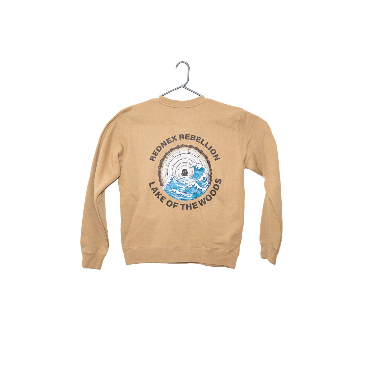 The Great Wave Crewneck - Sand